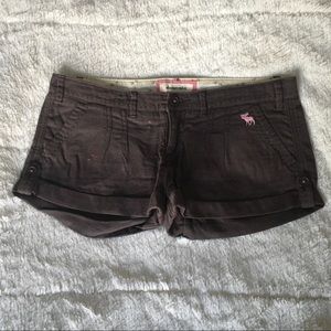 abercrombie Lightly Distressed Shorts